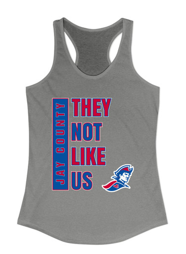 Jay County Patriots They Not Like Us #1 Women's Tank Top