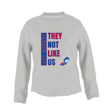 Jay County Patriots They Not Like Us #1 Women's Sweatshirt