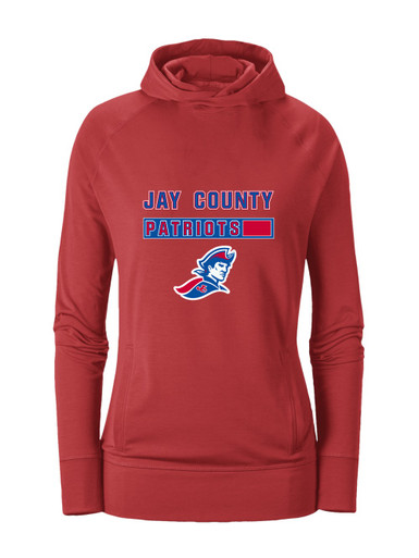 Jay County Patriots Mascot #7 Women's Hoodie
