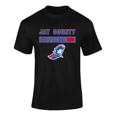 Jay County Patriots Mascot #7 Men's Premium SS T-Shirt