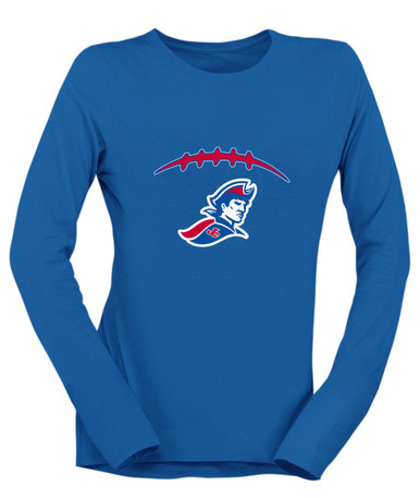 Jay County Patriots Football #2 Women's LS T-Shirt