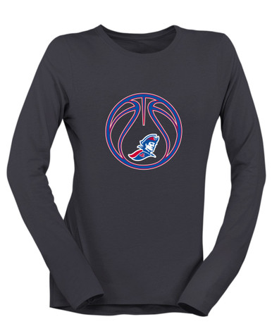 Jay County Patriots Basketball #2 Women's LS T-Shirt