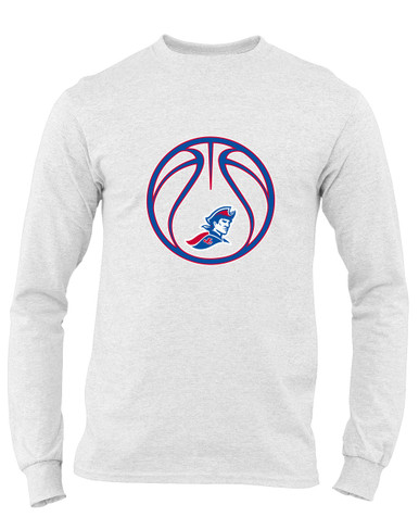 Jay County Patriots Basketball #2 Men's LS T-Shirt