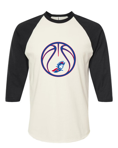 Jay County Patriots Basketball #2 Men's Baseball T-Shirt
