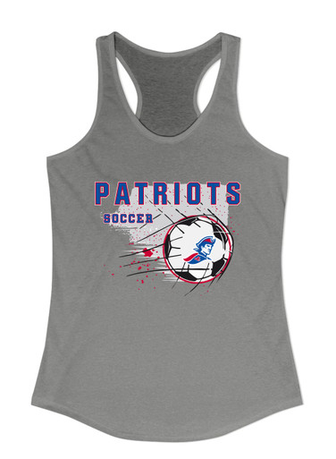 Jay County Patriots Soccer #2 Women's Tank Top