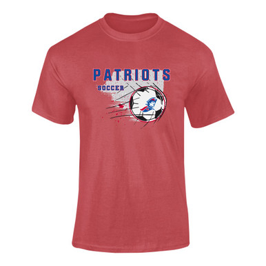 Jay County Patriots Soccer #2 Men's SS T-Shirt