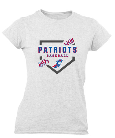 Jay County Patriots Baseball #2 Women's SS T-Shirt