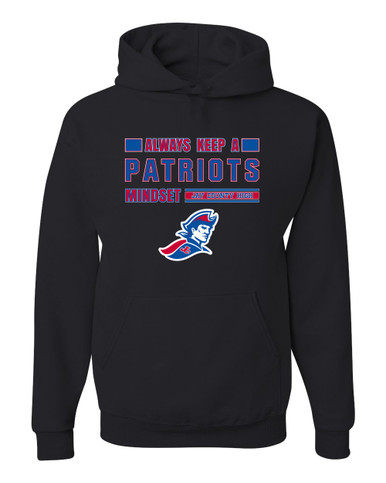 Jay County Patriots Mindset Men's Premium Hoodie