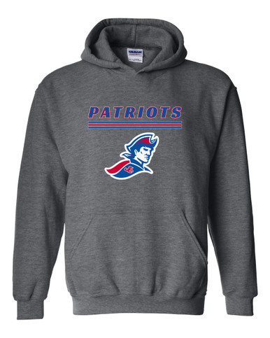 Jay County Patriots Mascot #8 Men's Hoodie