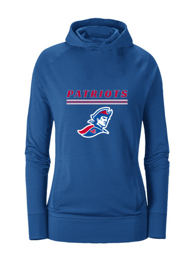 Jay County Patriots Mascot #8 Women's Hoodie