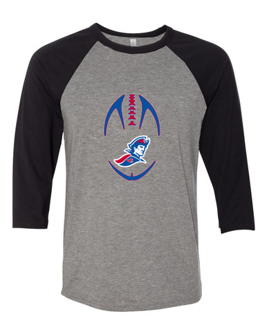 Jay County Patriots Football #4 Men's Baseball T-Shirt