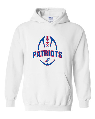 Jay County Patriots Football #5 Men's Hoodie