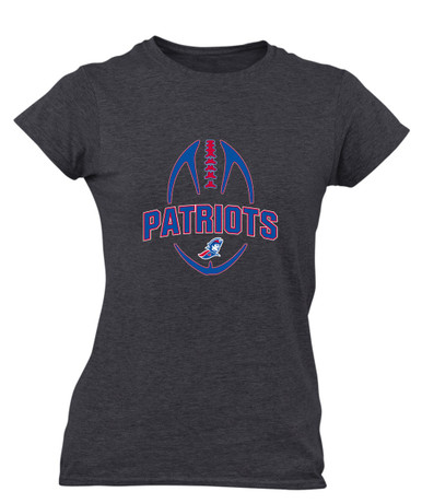 Jay County Patriots Football #5 Women's SS T-Shirt