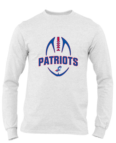 Jay County Patriots Football #5 Men's LS T-Shirt