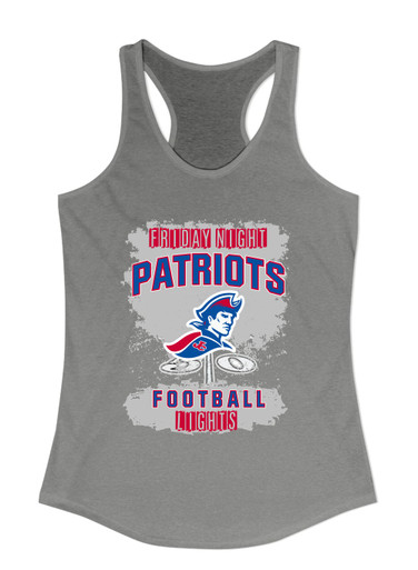 Jay County Patriots Football #6 Women's Tank Top