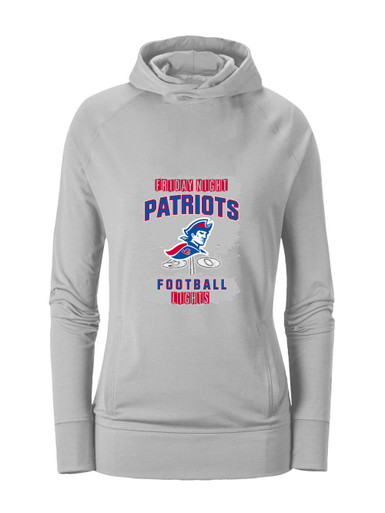 Jay County Patriots Football #6 Women's Hoodie