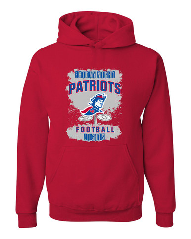Jay County Patriots Football #6 Men's Premium Hoodie