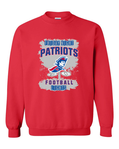 Jay County Patriots Football #6 Men's Sweatshirt