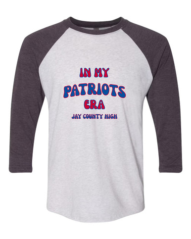 Jay County Patriots Era #2 Men's Baseball T-Shirt