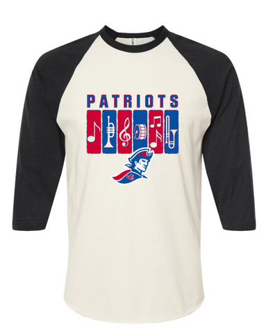 Jay County Patriots Band # 2 Men's Baseball T-Shirt