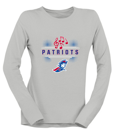 Jay County Patriots Band # 3 Women's Premium LS T-Shirt