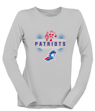 Jay County Patriots Band # 3 Women's LS T-Shirt
