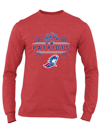 Jay County Patriots Band # 3 Men's Premium LS T-Shirt