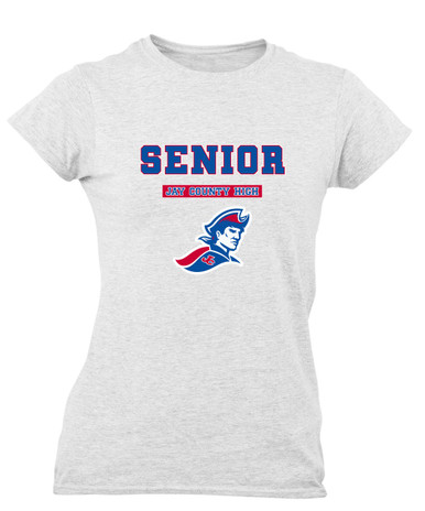 Jay County Patriots Senior #2 Women's SS T-Shirt