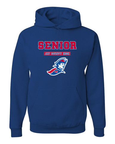 Jay County Patriots Senior #2 Men's Premium Hoodie