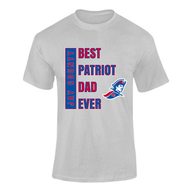 Jay County Patriots Best Patriot Dad Men's SS T-Shirt