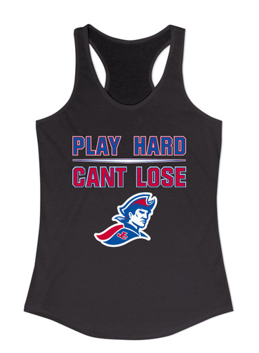 Jay County Patriots Play Hard, Can't Lose Women's Tank Top
