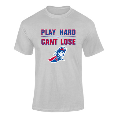 Jay County Patriots Play Hard, Can't Lose Men's SS T-Shirt