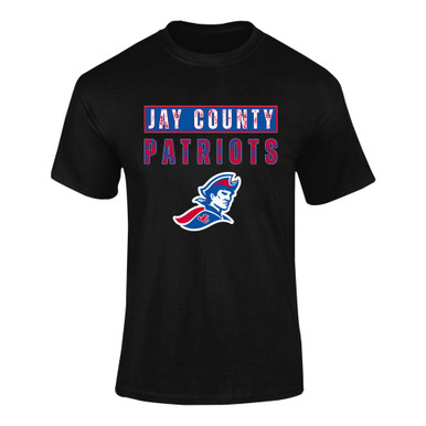 Jay County Patriots Mascot #9 Men's Premium SS T-Shirt