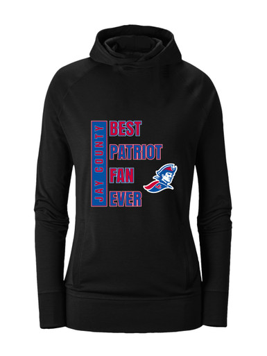 Jay County Patriots Best Patriot Fan Women's Hoodie