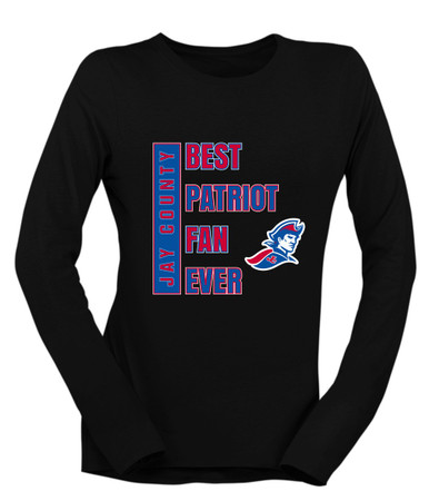 Jay County Patriots Best Patriot Fan Women's LS T-Shirt
