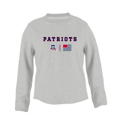 Truman Patriots Team Colors Flag Women's Sweatshirt