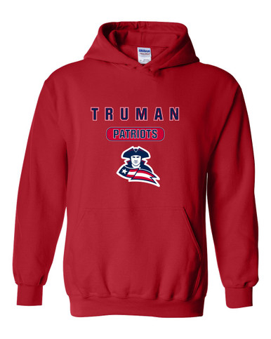 Truman Patriots Mascot #3 Men's Hoodie