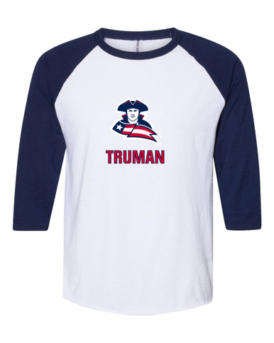 Truman Patriots Mascot #2 Men's Baseball T-Shirt