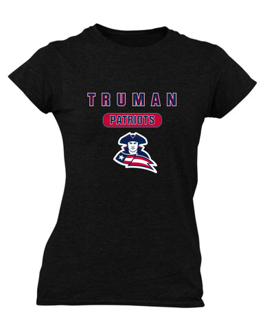 Truman Patriots Mascot #3 Women's Premium SS T-Shirt