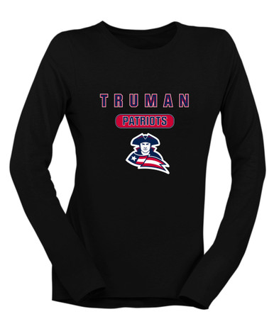 Truman Patriots Mascot #3 Women's Premium LS T-Shirt