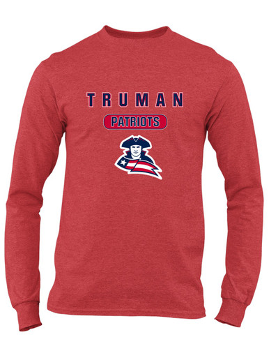 Truman Patriots Mascot #3 Men's LS T-Shirt