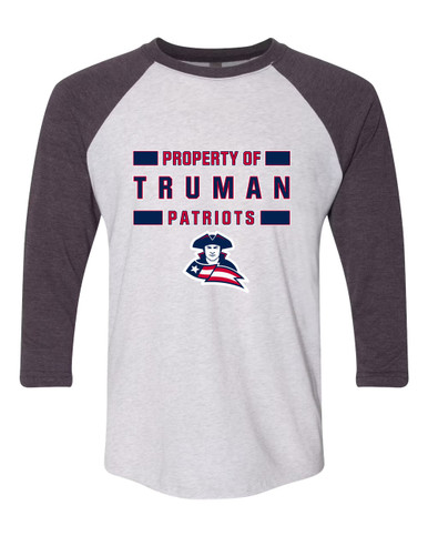 Truman Patriots Property Of Women's Baseball T-Shirt