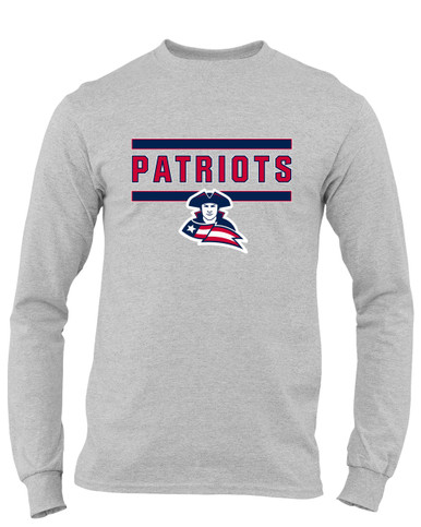 Truman Patriots Mascot #5 Men's LS T-Shirt