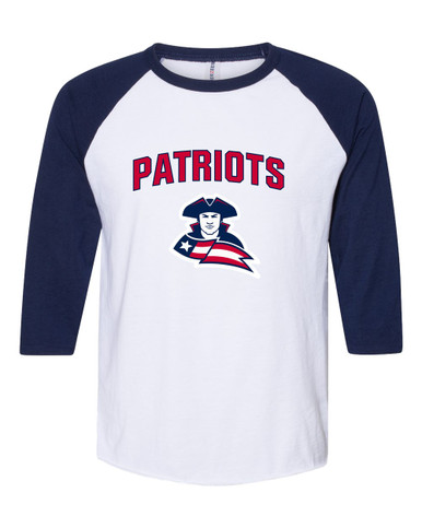 Truman Patriots Mascot #6 Women's Baseball T-Shirt