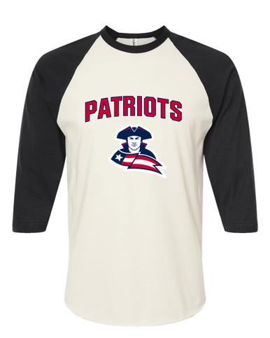 Truman Patriots Mascot #6 Men's Baseball T-Shirt