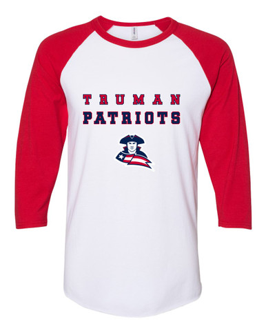 Truman Patriots Spirit Women's Baseball T-Shirt