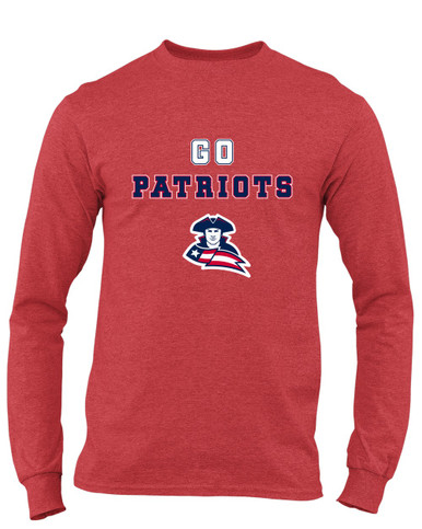 Truman Patriots Go Team Men's LS T-Shirt