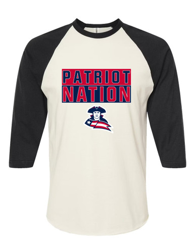 Truman Patriots Nation #1 Men's Baseball T-Shirt