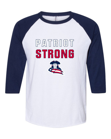 Truman Patriots Strong #2 Men's Baseball T-Shirt