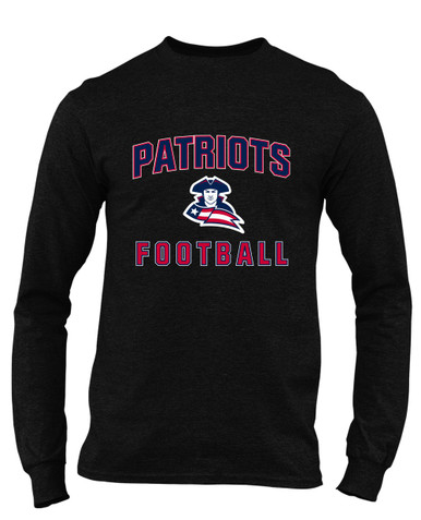Truman Patriots Football #1 Men's LS T-Shirt